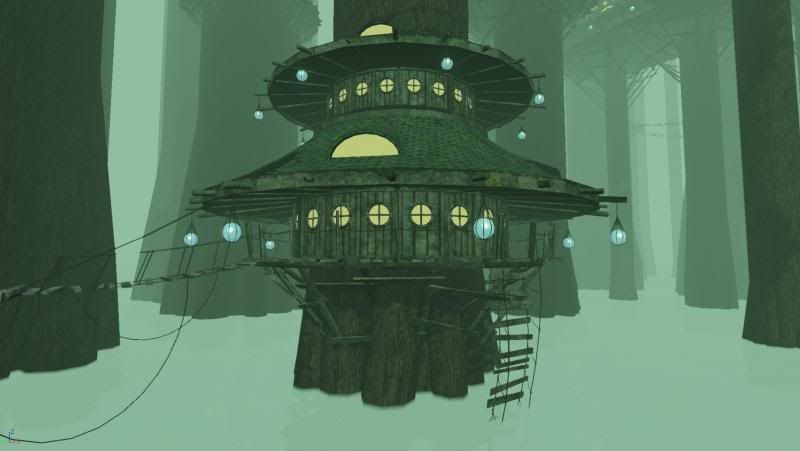 樹上の村/Treetop Village ULG日本語foil Foil】《樹上の村/Treetop Village》(ゲートウェイ)[10ED-P